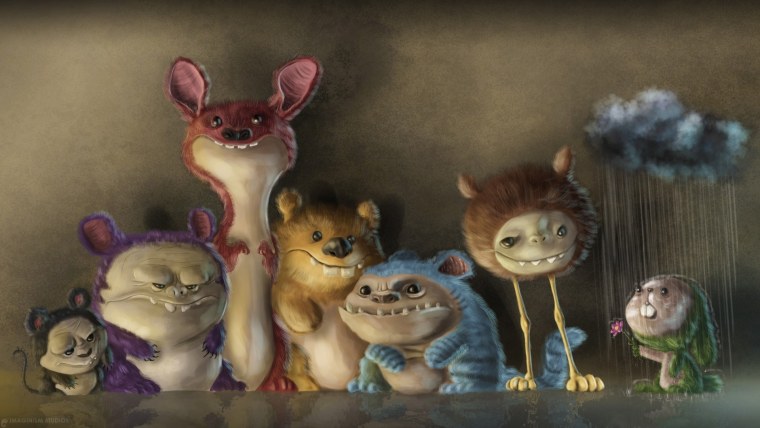 Забавные сказочные существа