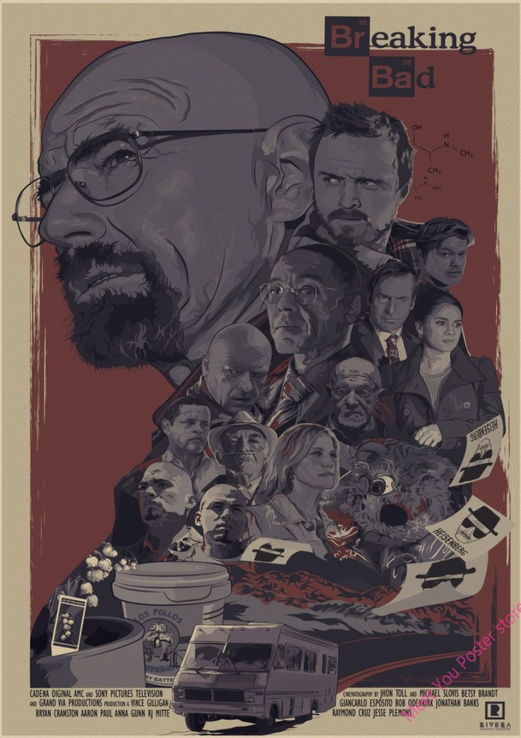 Во все тяжкие сериал обложка