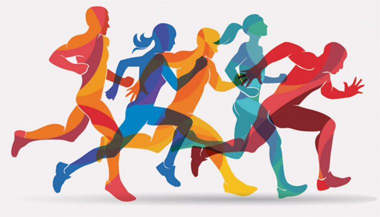 Спортивные соревнования силуэты