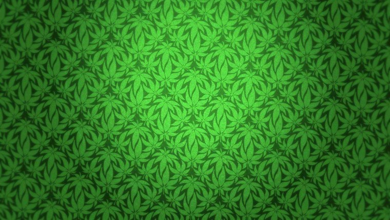 Зелёные цветы Фракталы