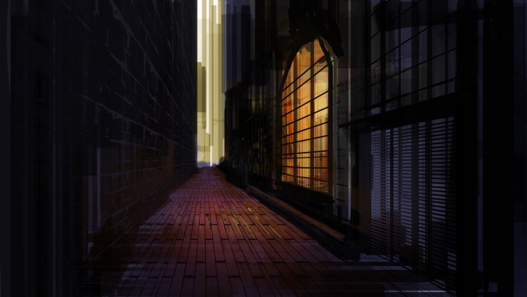 Тёмный переулок аниме гача лайф