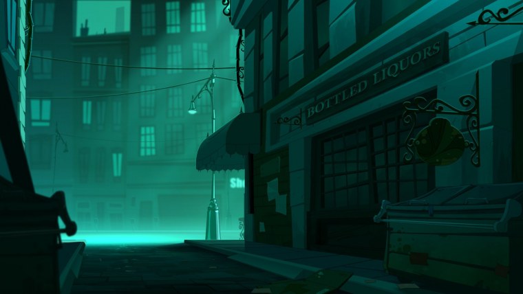 Темный переулок для гача лайф ночь