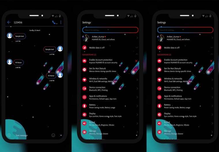 Honor 10 Интерфейс