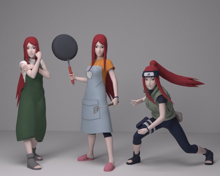 Наруто и Кушина