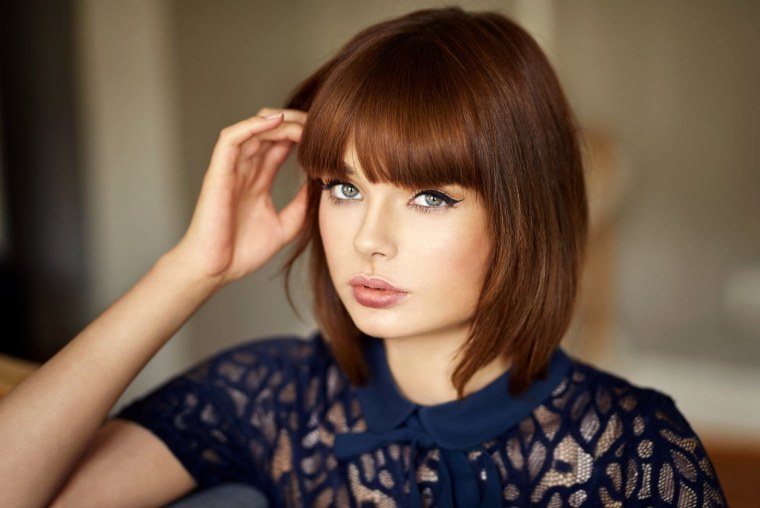 Девушка брюнетка аниме обои