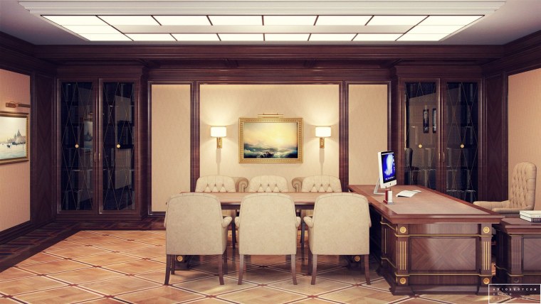 Роскошный кабинет руководителя