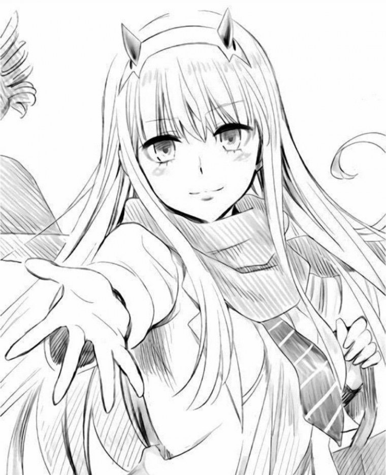 Раскраски аниме 02