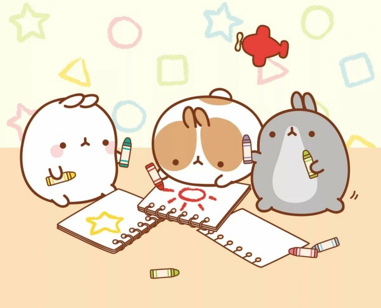 Картинки на рабочий стол Каваи