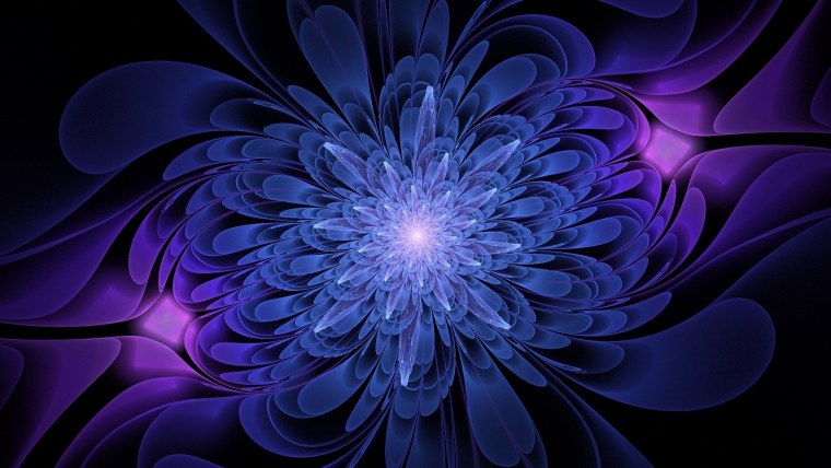 Сине фиолетовые обои