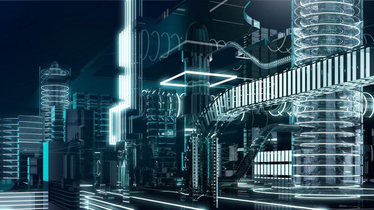 Футуристический фон