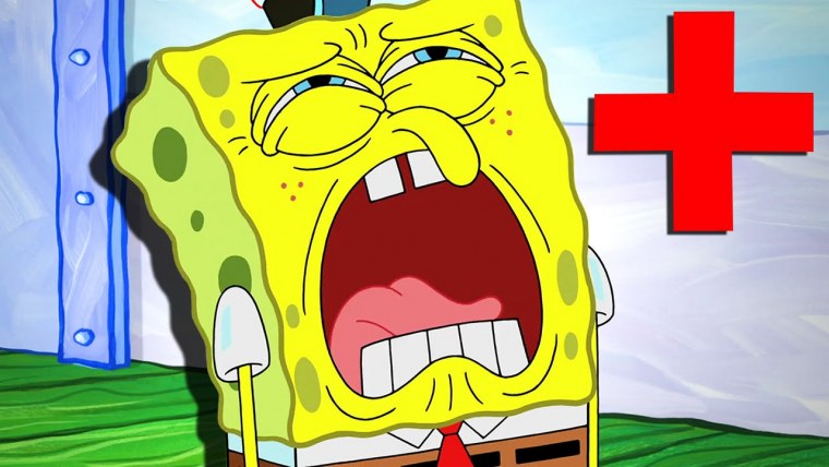 Больной губка Боб