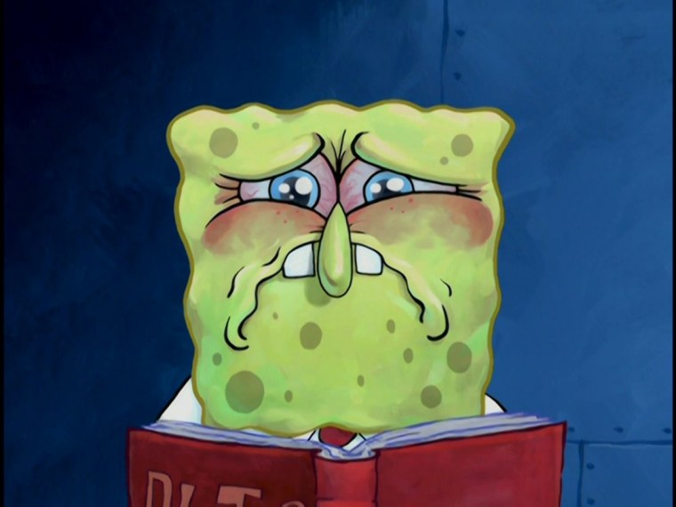 Губка Боб Плакса