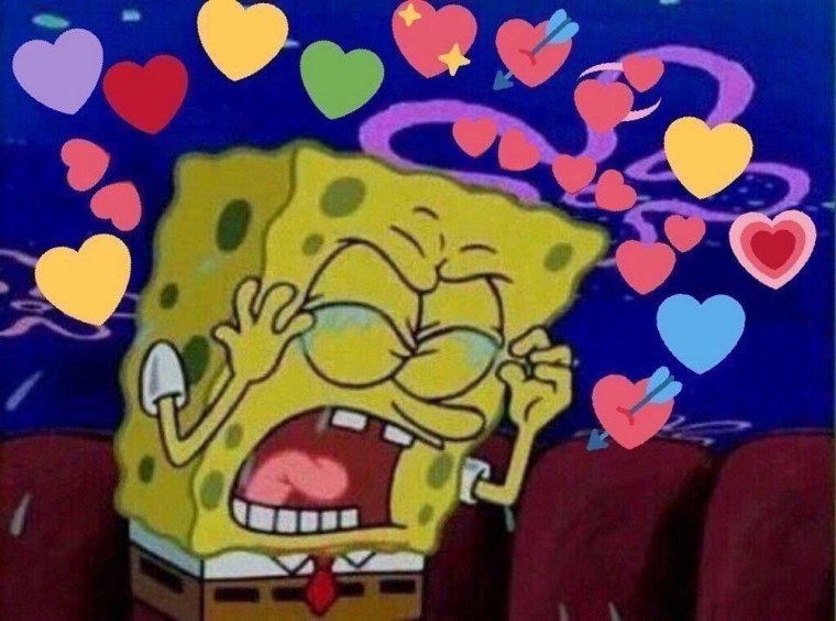 Губка Боб барт симпсон