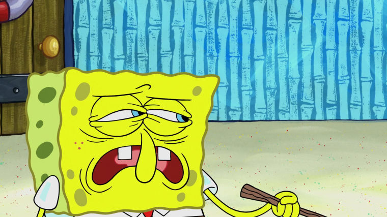 Губка Боб тошнит