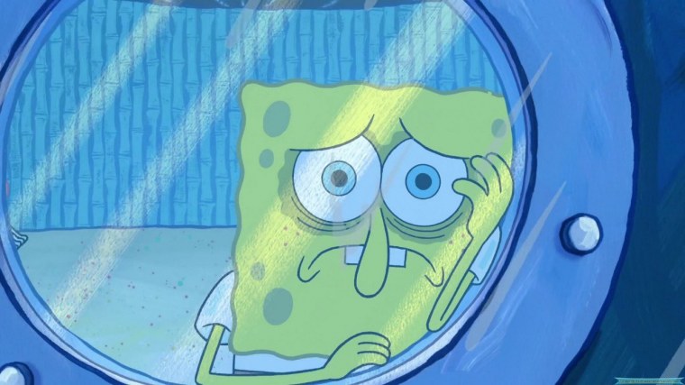 Губка Боб депрессия