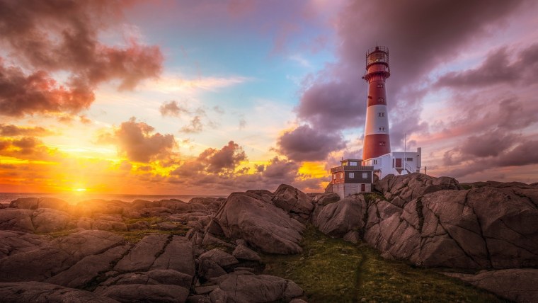 Маяк Молнес в Норвегии