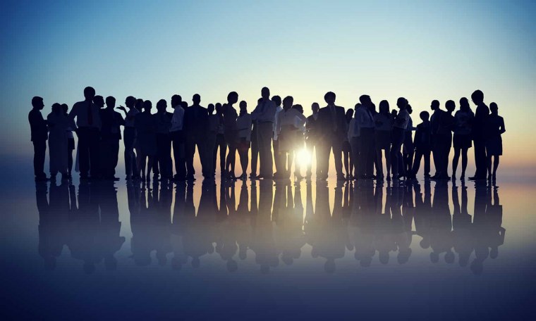 Фон много людей