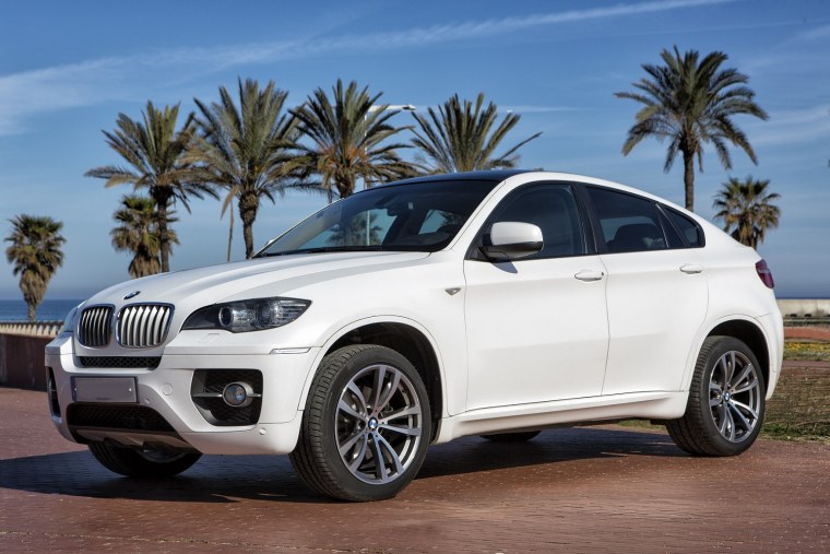 БМВ х6 м белая