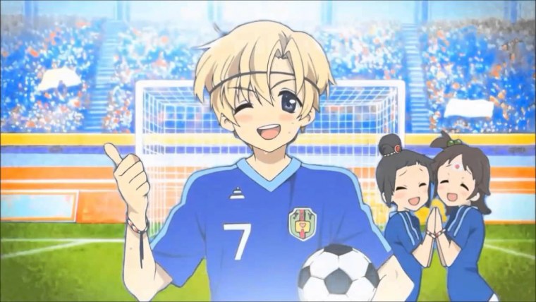 Аниме спорт футбол