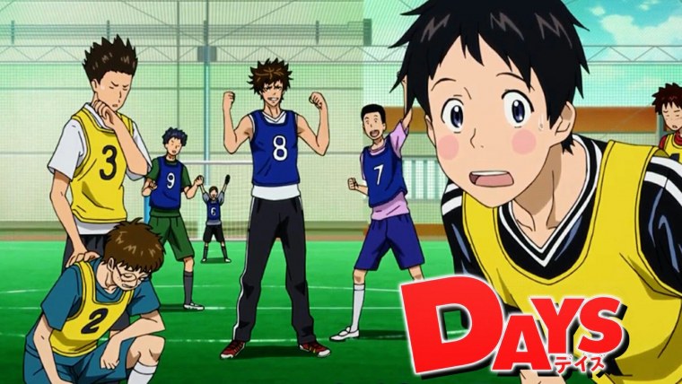 Аниме дни про футбол