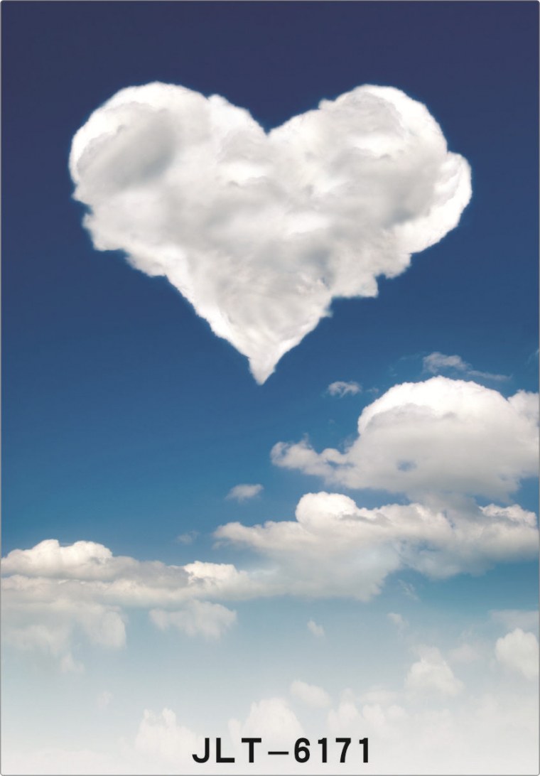 Облако в виде сердца