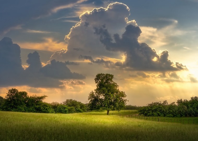 Пейзаж небо