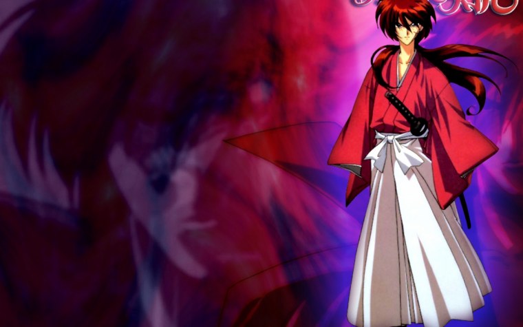 Бродяга Кэнсин аниме Манга