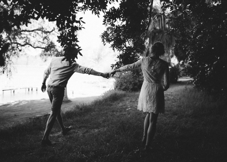 Встреча черно белое