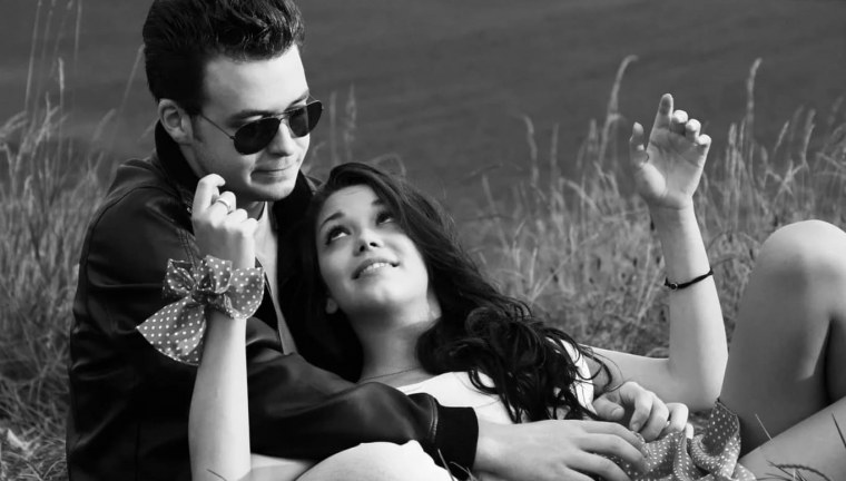 Черно белые фотографии о любви