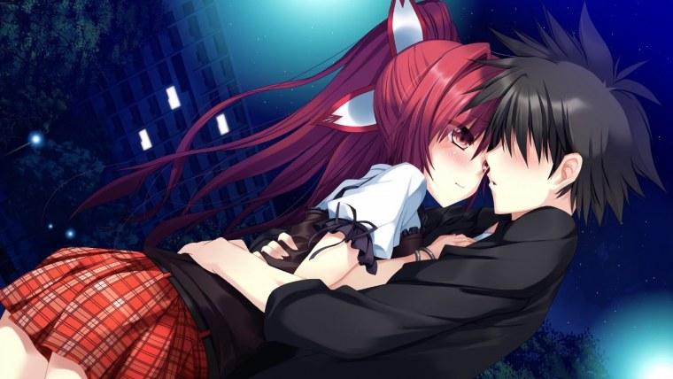 Dracu Riot аниме поцелуй