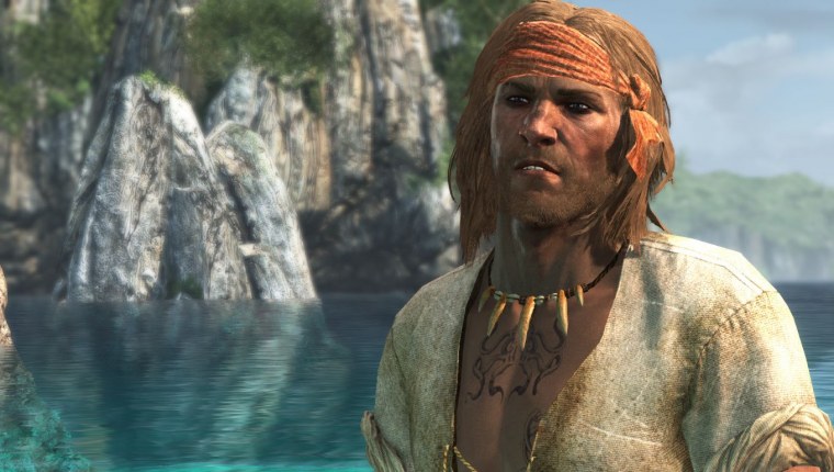 Эдвард Кенуэй на острове