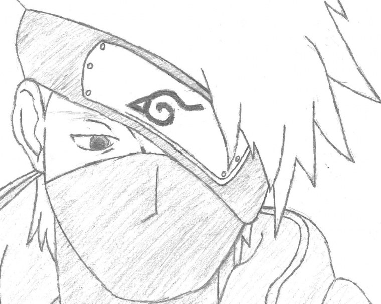 Раскраска Наруто Саске и Сакура