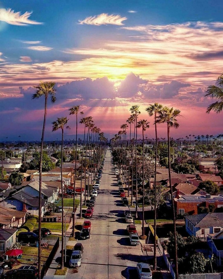 Америка город Лос Анджелес Голливуд