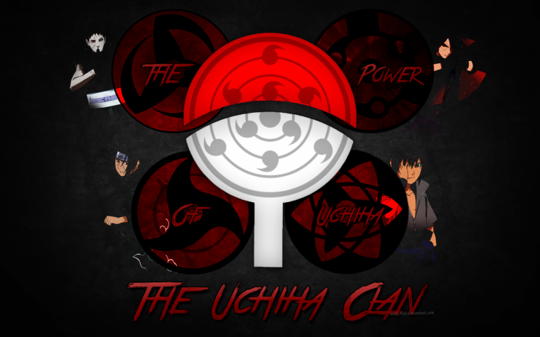 Обои на рабочий стол Учиха