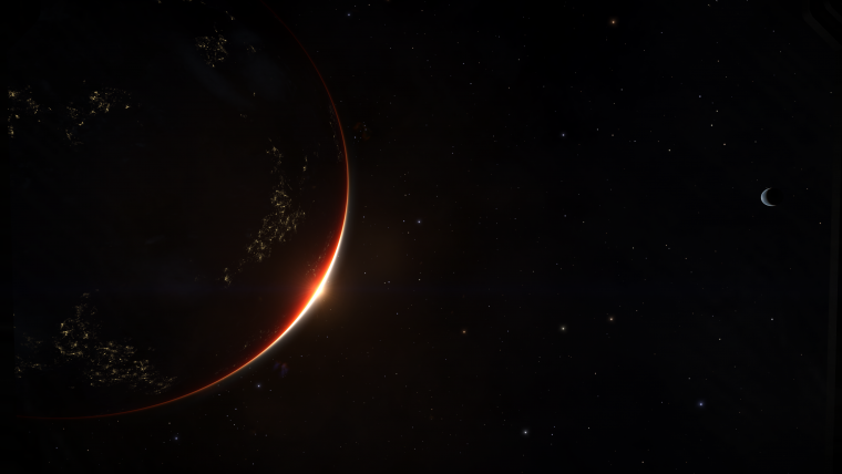 Обои на рабочий стол темные космос