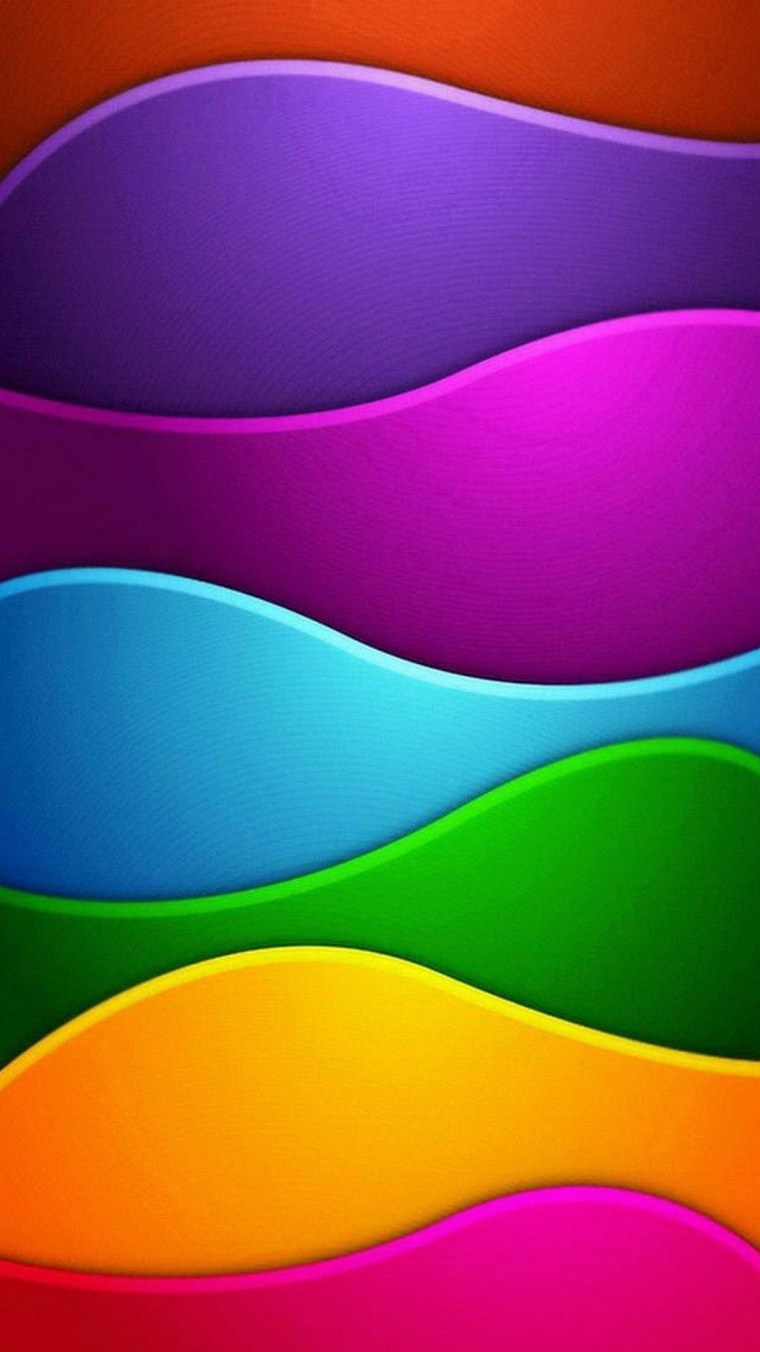 Разноцветные обои