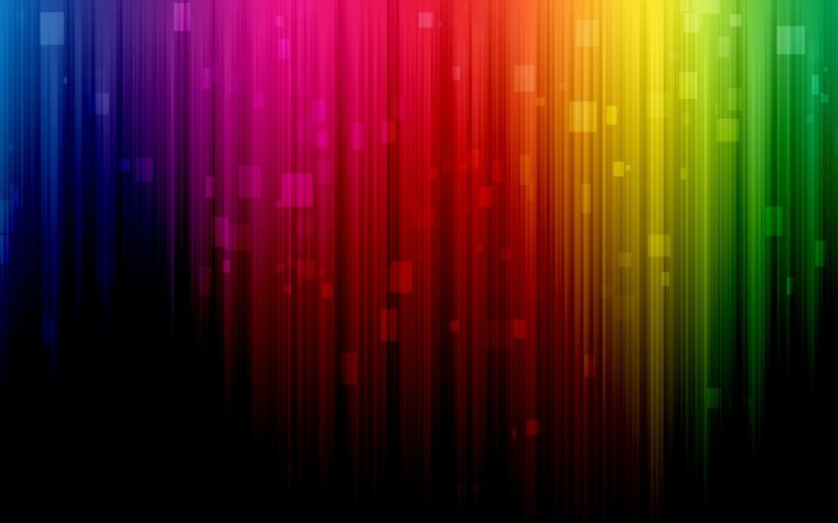 Палитра цветов радуги