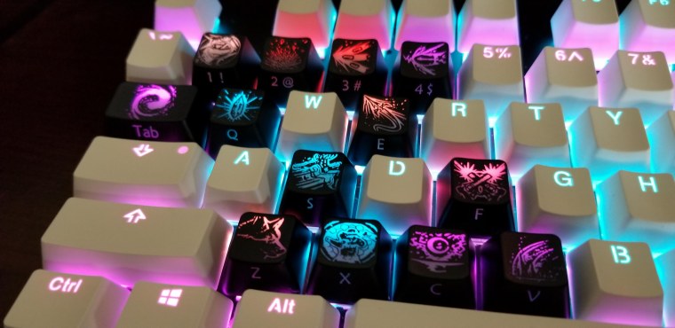 Кейкапы для механической клавиатуры