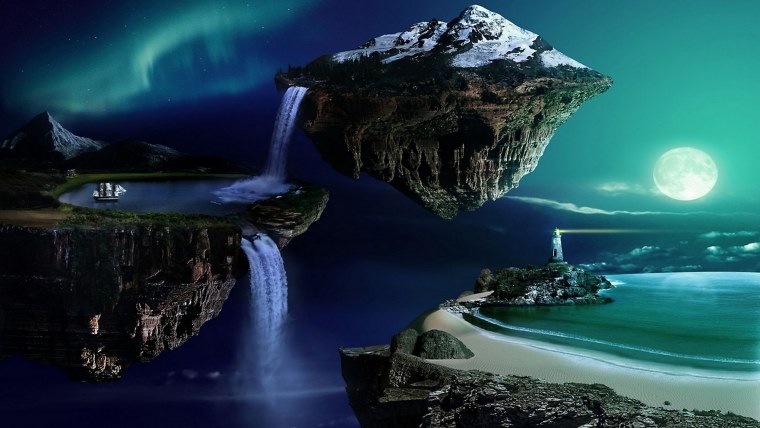 Фантастические пейзажи