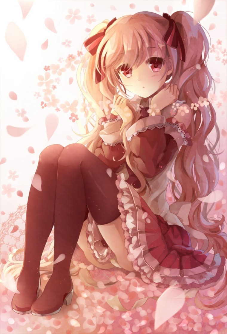 Милые аниме девочки