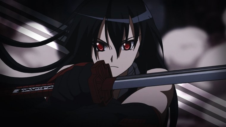 Катана акаме аниме