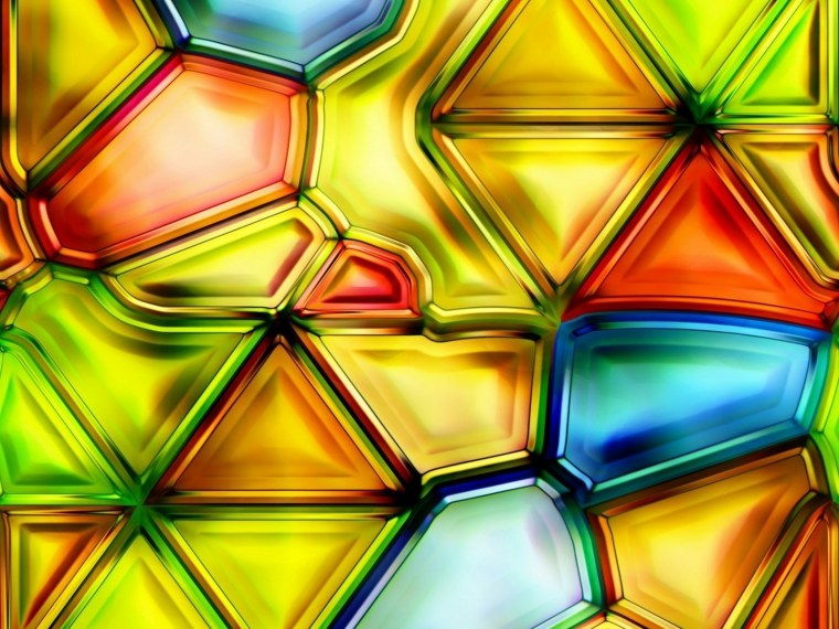 Разноцветные стекла