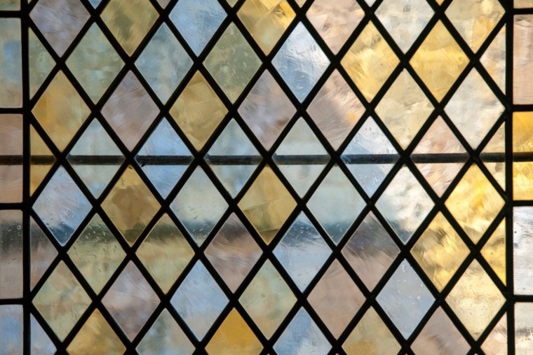 Витраж ромбы