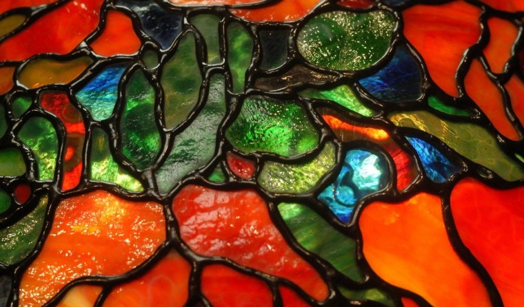Текстура витражного стекла