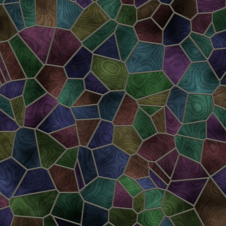 Текстура цветного стекла