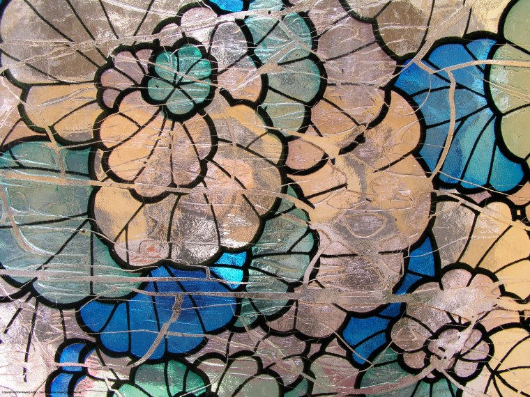 Фактура стекла витраж