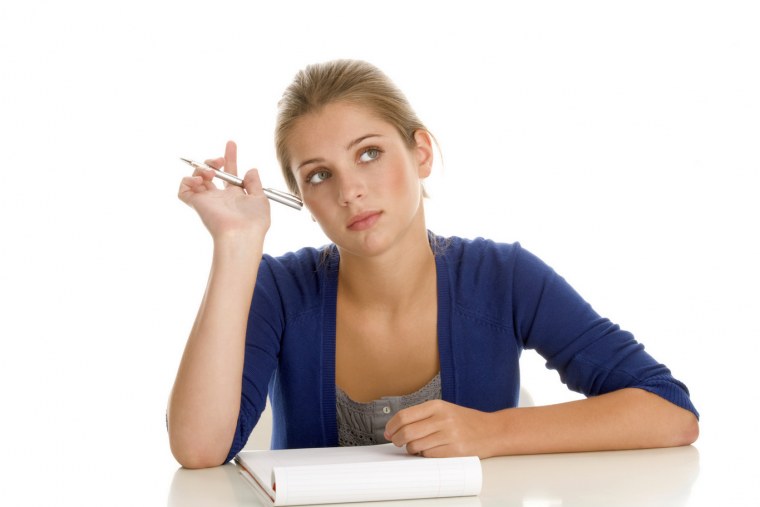 Задумчивый студент