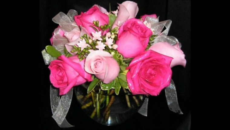 Самый красивый букет роз