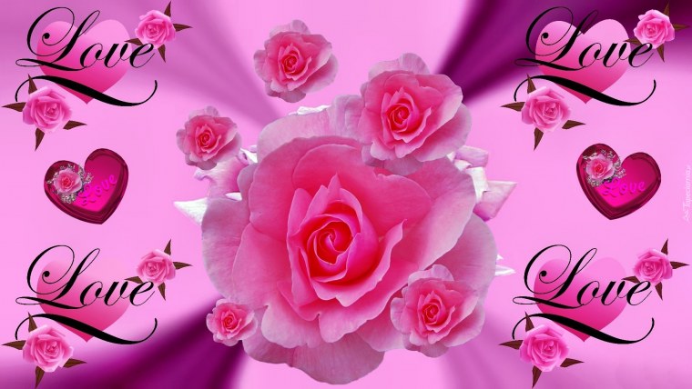 Букет роз открытка