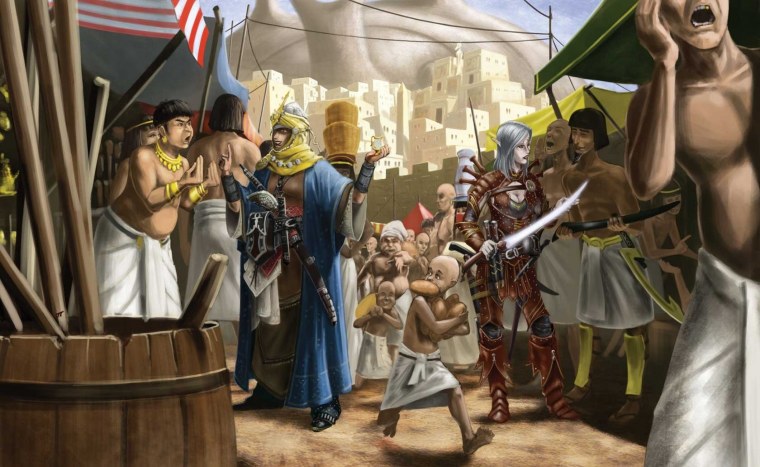 Рынок рабов фэнтези